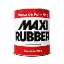 Massa de Polir N2 970g - MAXI RUBBER