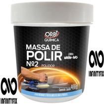 Massa de Polir N2 Nº2 - Realça e da Cor - Realça e da brilho - Orbi Quimica 500g