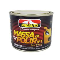 Massa de Polir Nº 2 500g Proauto Massa de Polir Nº 2 500g Proauto