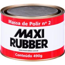 Massa de polir nº 2 Maxi Rubber 490g