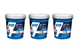 Massa de polir no2 base d agua 1kg automotivo 3 potes norton