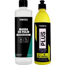 Massa De Polir Vintex Cera Carnaúba Plus Vonixx Massa De Polir Vintex Cera Carnaúba Plus Vonixx