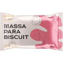 Massa de Porcelana Fria Biscuit 400G Rosa