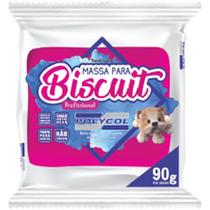 Massa de Porcelana Fria Biscuit 90 g Pink - Polycol - KIT C/12