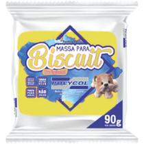 Massa de Porcelana Fria Biscuit 90G Amarelo Caixa com 12