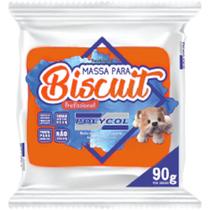 Massa de Porcelana Fria Biscuit 90G Laranja - Caixa com 12 Unidades