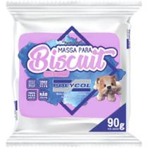 Massa de Porcelana Fria Biscuit 90G Lilás CX com 12