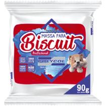 Massa de Porcelana Fria Biscuit 90G Vermelho Intenso