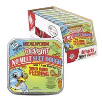 Massa de Sebo C&S Mealworm Delight 333g Pacote com 8 Massa de Sebo C&S Mealworm Delight 333g Pacote com 8