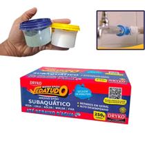 Massa Durepoxi Dryko Veda Tudo 250gr Subaquático Cola Veda Solda Molda Fixa até Debaixo D'água Massa Durepoxi Dryko Veda Tudo 250gr Subaquático Cola Veda Solda Molda Fixa até Debaixo D'água