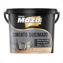 Massa Efeito Cimento Queimado Original 5,6kg Maza Massa Efeito Cimento Queimado Original 5,6kg Maza