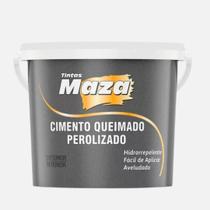 Massa Efeito Cimento Queimado Perolizado 3kg Maza