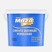 Massa Efeito Cimento Queimado Perolizado 3kg Maza Massa Efeito Cimento Queimado Perolizado 3kg Maza