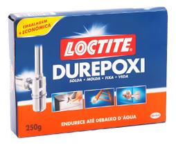 Massa Epoxi Durepoxi 250g Loctite Artesanal Profissional Vão Massa Epoxi Durepoxi 250g Loctite Artesanal Profissional Vão
