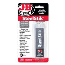 Massa Epóxi J-B Weld SteelStik Reforçada com Aço - 60ml Massa Epóxi J-B Weld SteelStik Reforçada com Aço - 60ml