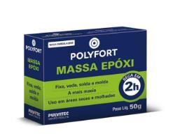 Massa Epóxi Poly Epox 50g Reparo Fácil Fixa Veda Solda Molda Massa Epóxi Poly Epox 50g Reparo Fácil Fixa Veda Solda Molda
