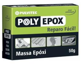 Massa Epoxi Polyepoxi 50g - Pulvitec