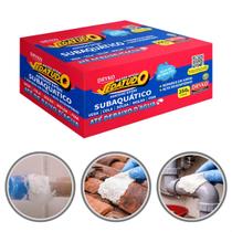 Massa Epóxi Vedatudo Dryko 250g Cola Tudo Impermeável Subaquática Reparo Piscina Alta Resistencia