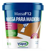 Massa F12 P/ Calafetar E Preenche Madeira Viapol 400g Cumaru