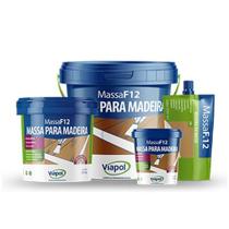 Massa F12 para calafetar cor Ypê marca Viapol com 400g