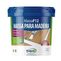 Massa f12 Para Correção Em Madeira 1,65kg Viapol