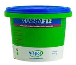 Massa F12 Para Rejunte E Reparos Em Madeiras Viapol 400g Massa F12 Para Rejunte E Reparos Em Madeiras Viapol 400g