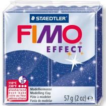 Massa Fimo Effect 57g Azul Glitter