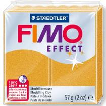 Massa Fimo Effect 57g Ouro Glitter