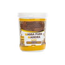 Massa Flex Atóxica Para Madeira Wood Wood Fácil De Lixar 90g