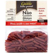 Massa Gourmet Penne com Cenoura, Batata Doce, Curcuma e Chia 300g - CASARÃO Massa Gourmet Penne com Cenoura, Batata Doce, Curcuma e Chia 300g - CASARÃO