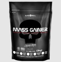 Massa Hipercalórico Mass Gainer 3kg Black Skull