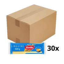Massa Italiana Barilla Linguine Com Ovos 500g Caixa com 30 Unidades