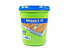 Massa Madeira F.12 Branca 400Gr - VIAPOL Massa Madeira F.12 Branca 400Gr - VIAPOL