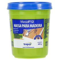 Massa madeira mogno 400g viapol