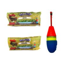 Massa Mafish 200g Coco / Goiaba + Boia Japa 60G S/ carona