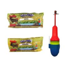 Massa Mafish 200g Coco / Goiaba + Boia Japa 70G C/ Carona