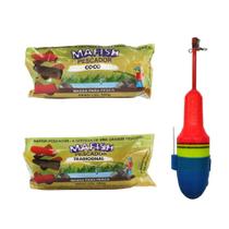 Massa Mafish 200g Coco / Trad + Boia Japa 70G C/ Carona