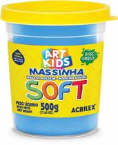 Massa modelar 500g azul Acrilex Massa modelar 500g azul Acrilex