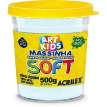 Massa Modelar 500grs Soft Art Kids Branco Neve - Acrilex Massa Modelar 500grs Soft Art Kids Branco Neve - Acrilex