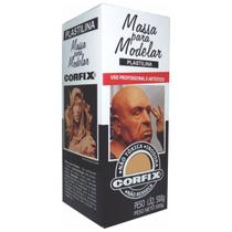 Massa Modelar Plastilina Corfix 500g Amarelo Pele 306 Massa Modelar Plastilina Corfix 500g Amarelo Pele 306