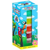 Massa Modelar Tropical Colors Mix 5 Cores UTI GUTI