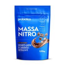 Massa Nitro Refil 2,52Kg Suplemento de Carboidratos e Proteinas Sabor Chocolate Probiotica Massa Nitro Refil 2,52Kg Suplemento de Carboidratos e Proteinas Sabor Chocolate Probiotica