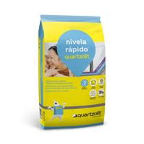 Massa Nivela Rapido Quartzolit Cinza 20Kg