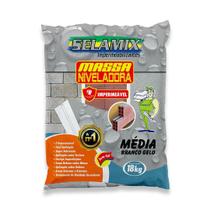 Massa Niveladora Média Branco Gelo