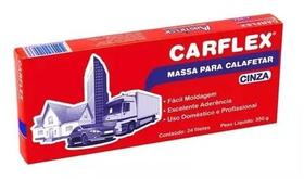 Massa P/ Calafetar (24 Filetes) Cinza 350GR - Carflex Massa P/ Calafetar (24 Filetes) Cinza 350GR - Carflex