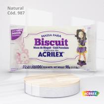 Massa para biscuit 90g natural Massa para biscuit 90g natural