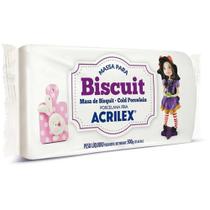 Massa para Biscuit Acrilex 500 gr - Natural