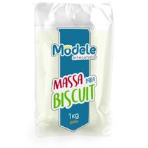 Massa para Biscuit Branco 1kg MODELE