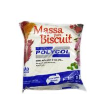 Massa para Biscuit Natural - Porcelana Fria Polycol 1kg