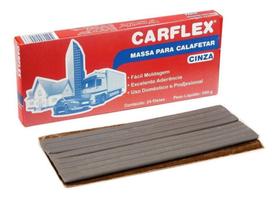 Massa Para Calafetar Mastiflex Carflex Cinza 24 Filetes 350g Massa Para Calafetar Mastiflex Carflex Cinza 24 Filetes 350g